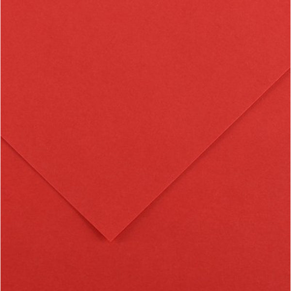 Canson - Vivaldi Poster Paper - 50 x 65cm 120gsm Red