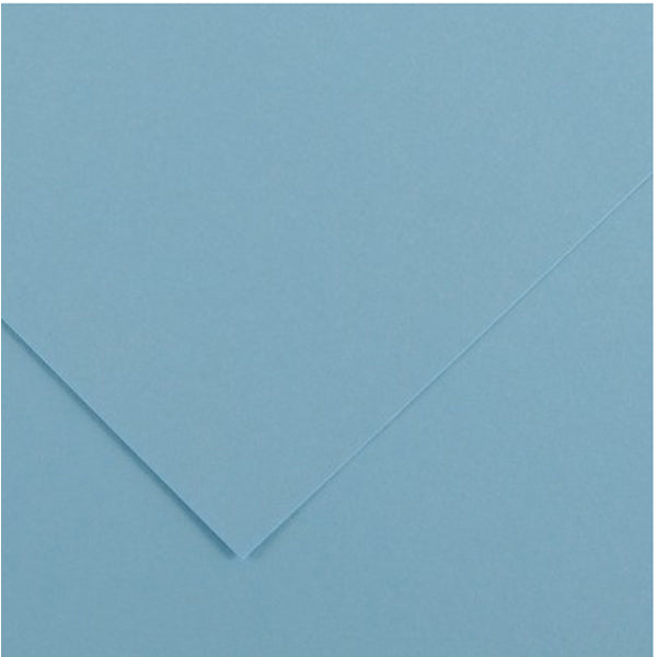 CANSON - Vivaldi Poster Paper - 50 x 65 cm 120GSM Sky Blue