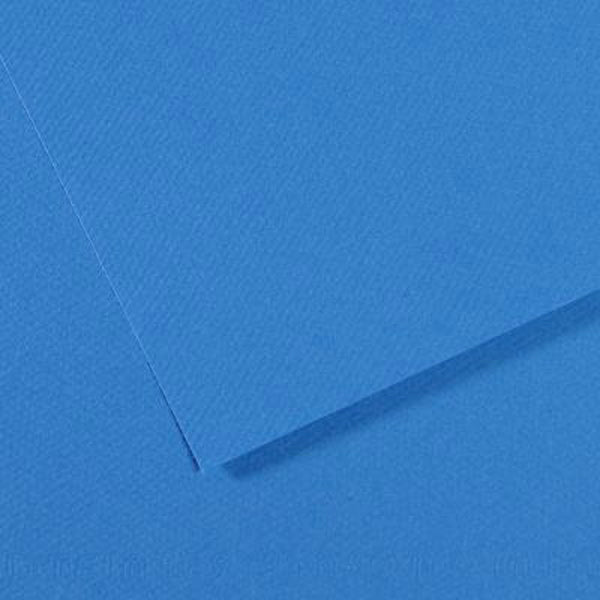 CANSON - Papier d'affichage Vivaldi - 50 x 65cm 120gsm Azure Bleu