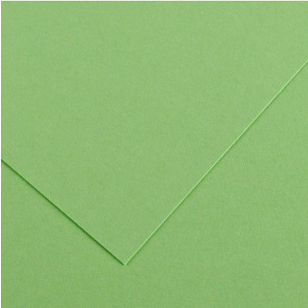 CANSON - Papier d'affichage Vivaldi - 50 x 65cm 120gsm Green Apple