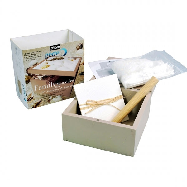 Pebeo - Gedeo - Form- und Casting - Family Memories Box - Fingerabdruck -Kit