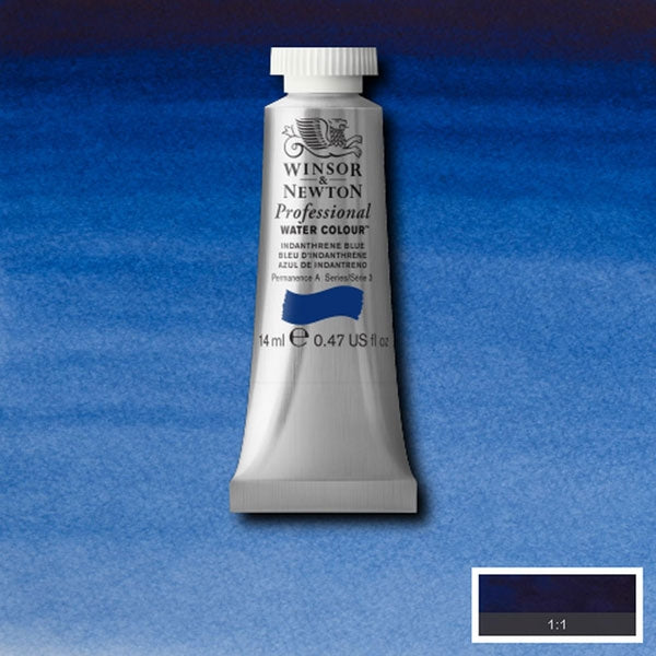 Winsor and Newton - Professional Artists' Watercolour - 14ml - Indanthrene Blue