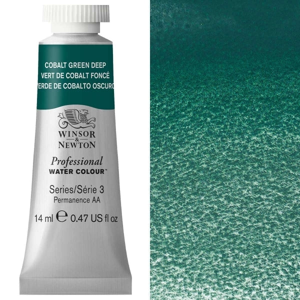 Winsor et Newton - Aquarelle des artistes professionnels - 14 ml - Cobalt Green Deep