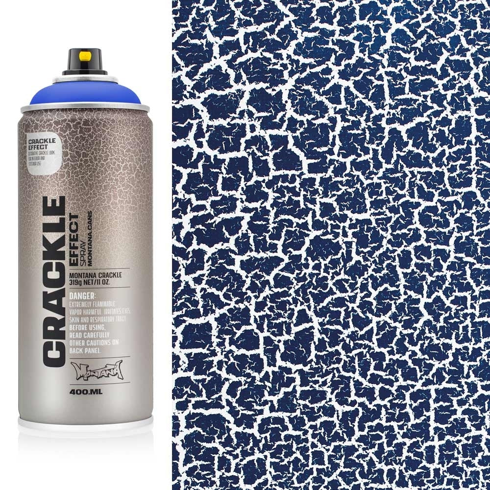 Montana - Crackle Effect - Gentian Blue - 400 ml