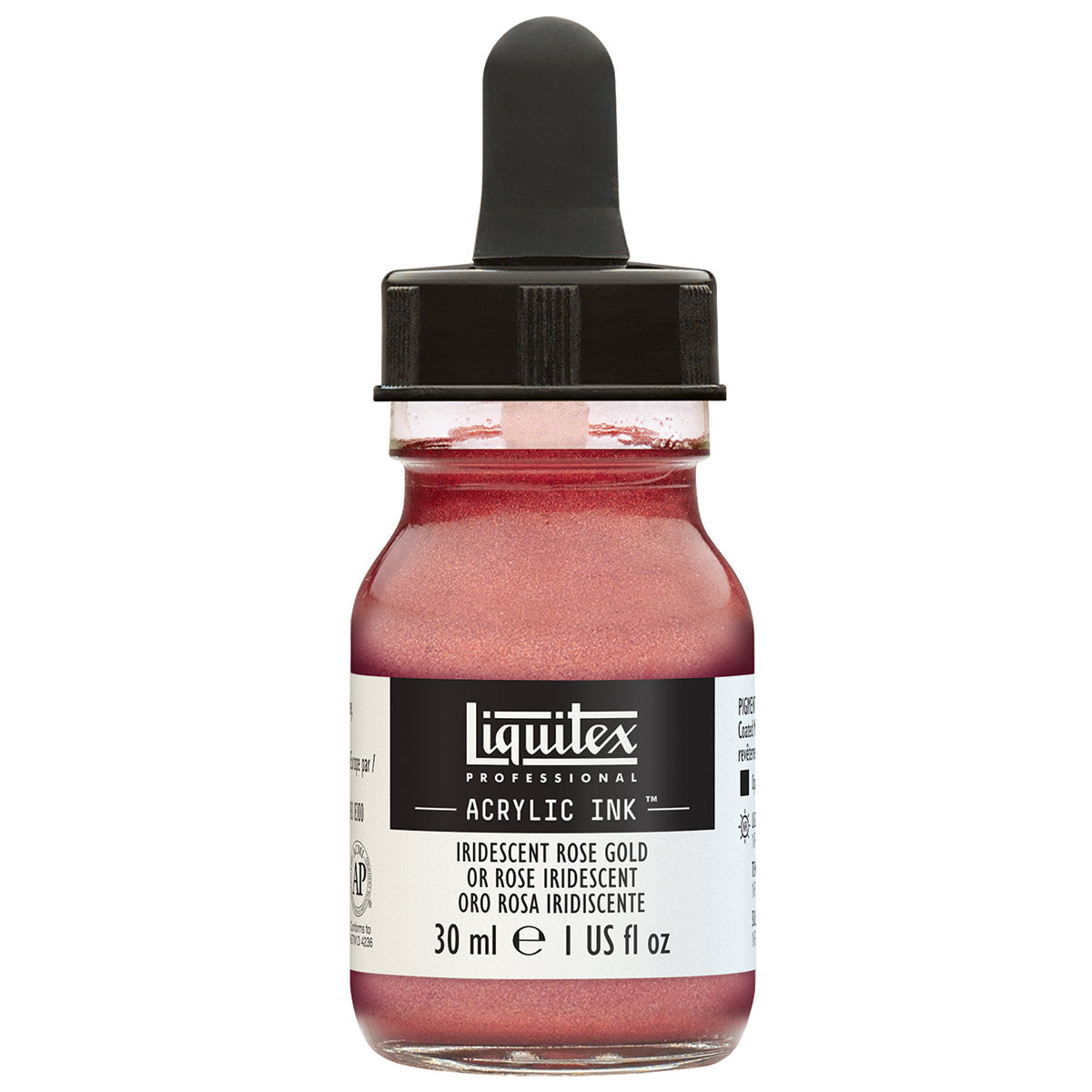 Liquitex - Acryl -inkt - 30 ml iriserend roségoud