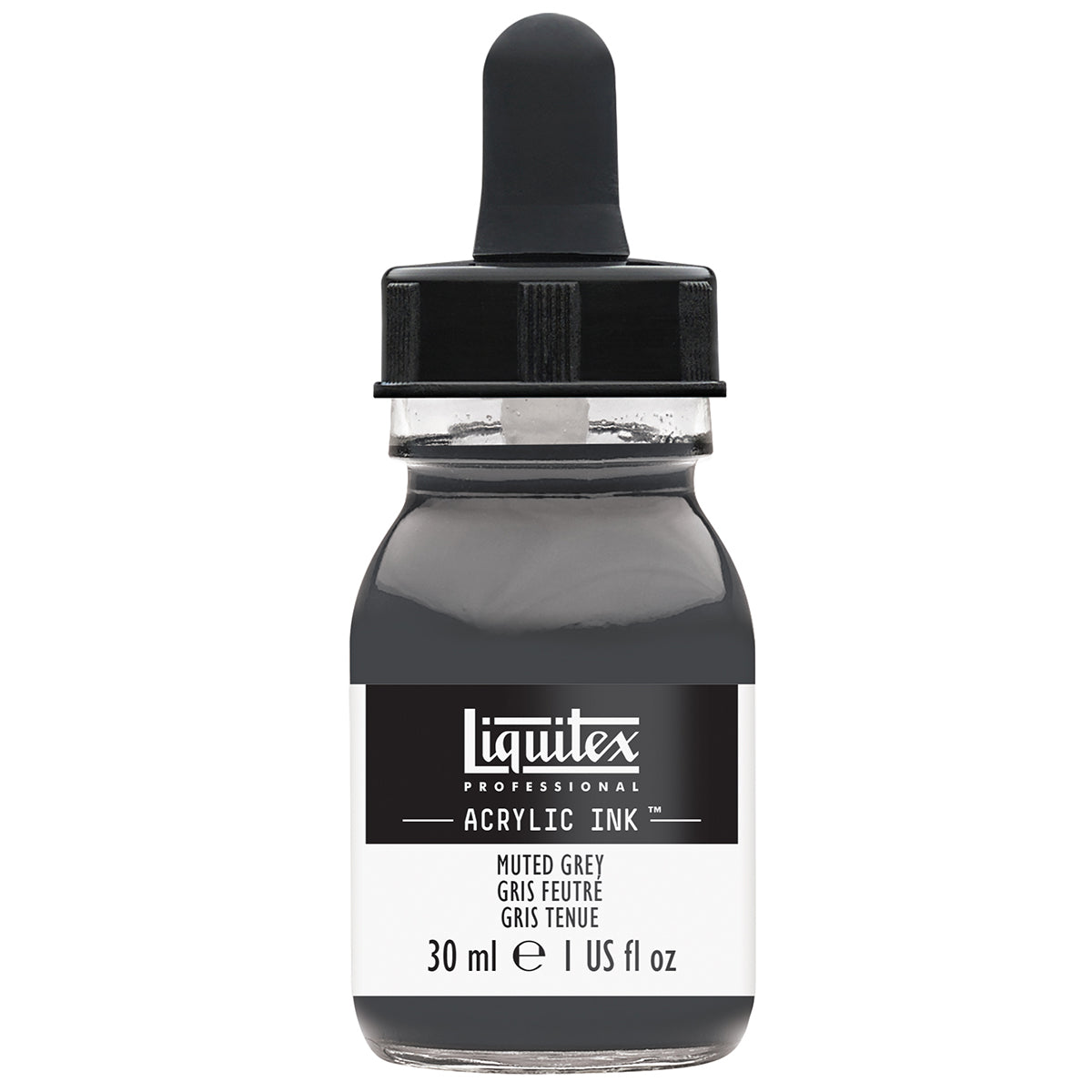 Liquitex - Acryl -inkt - 30 ml gedempte grijs