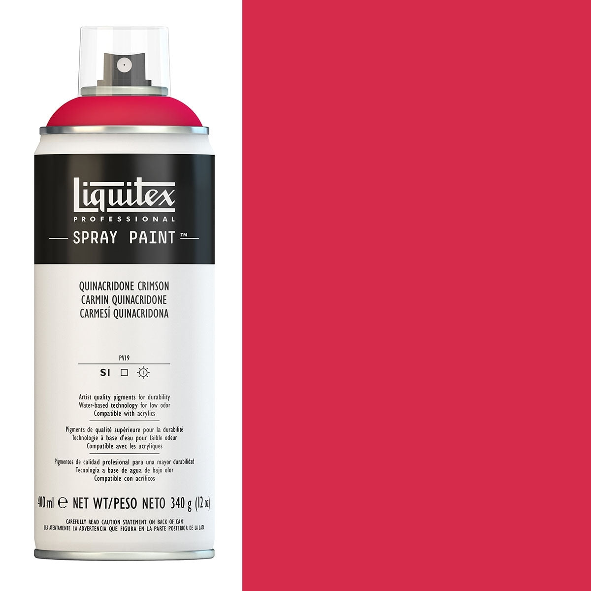 Liquitex - Paintes de pulvérisation - 400 ml Quinacridone Crimson