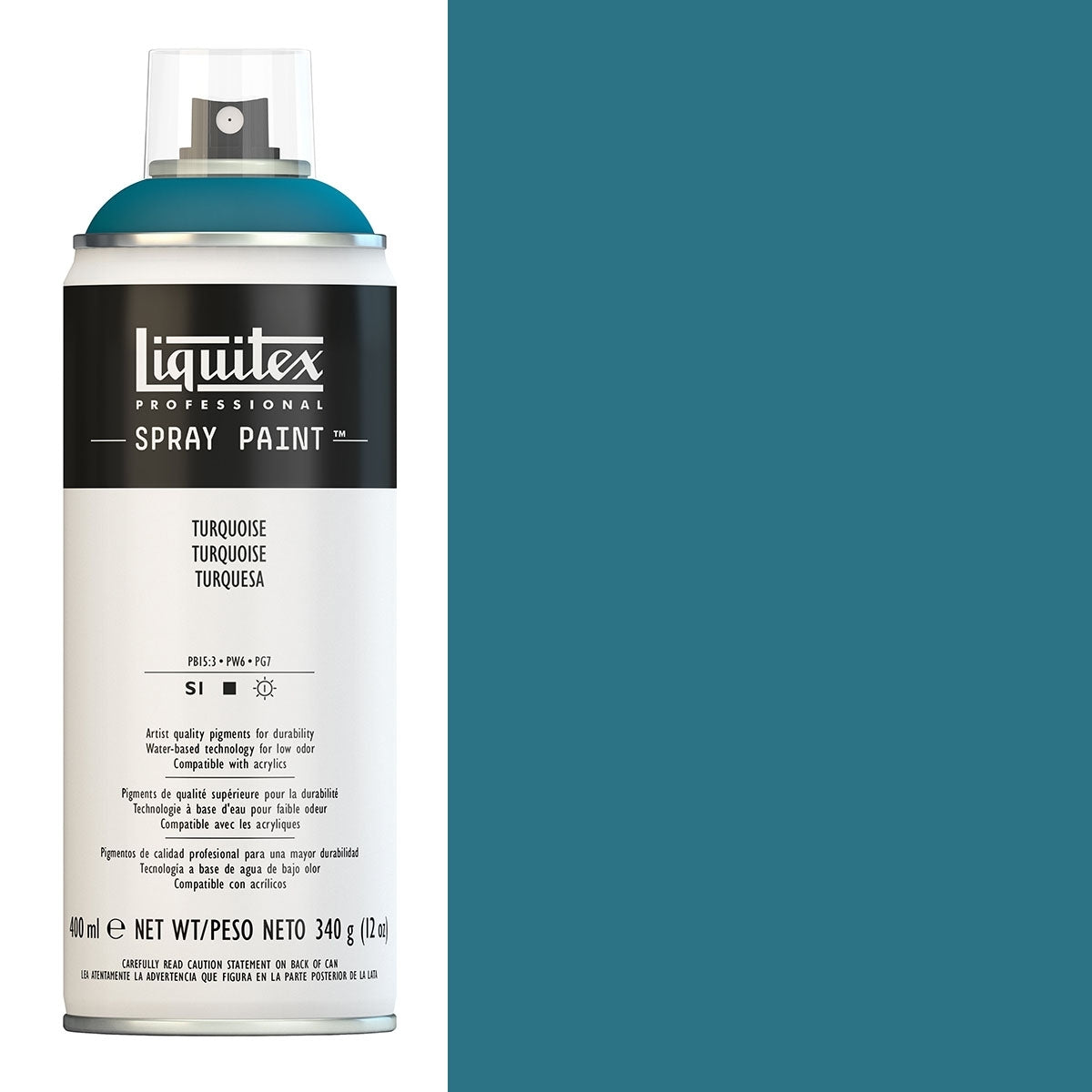 Liquitex - peintures à la pulvérisation - 400 ml de turquoise
