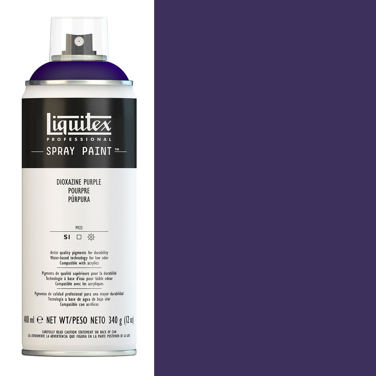 Liquitex - peintures à la pulvérisation - 400 ml de dioxazine violet