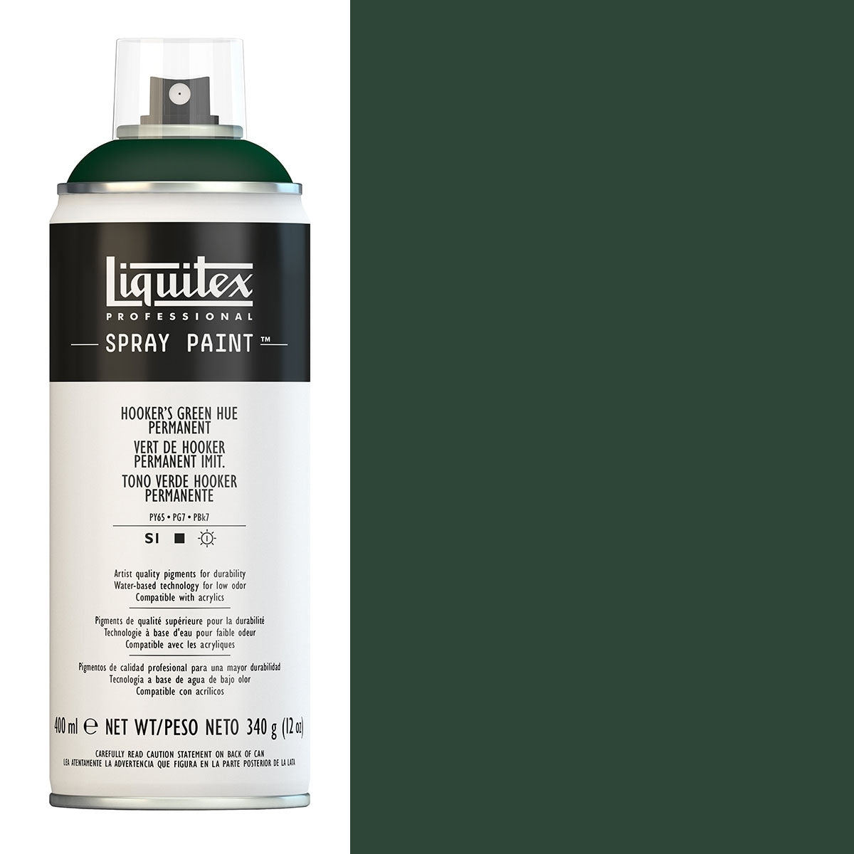 Liquitex - Paint spray - Hooker da 400 ml Tonalità verde permanente
