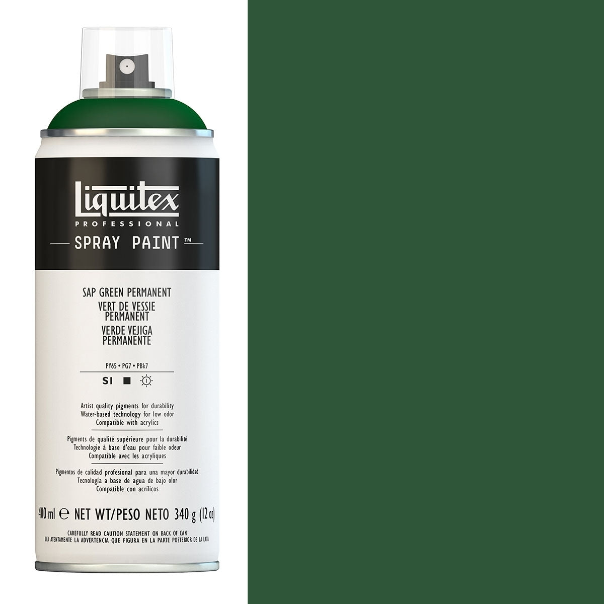 Liquitex - peintures à la pulvérisation - 400 ml de sève verte permanente