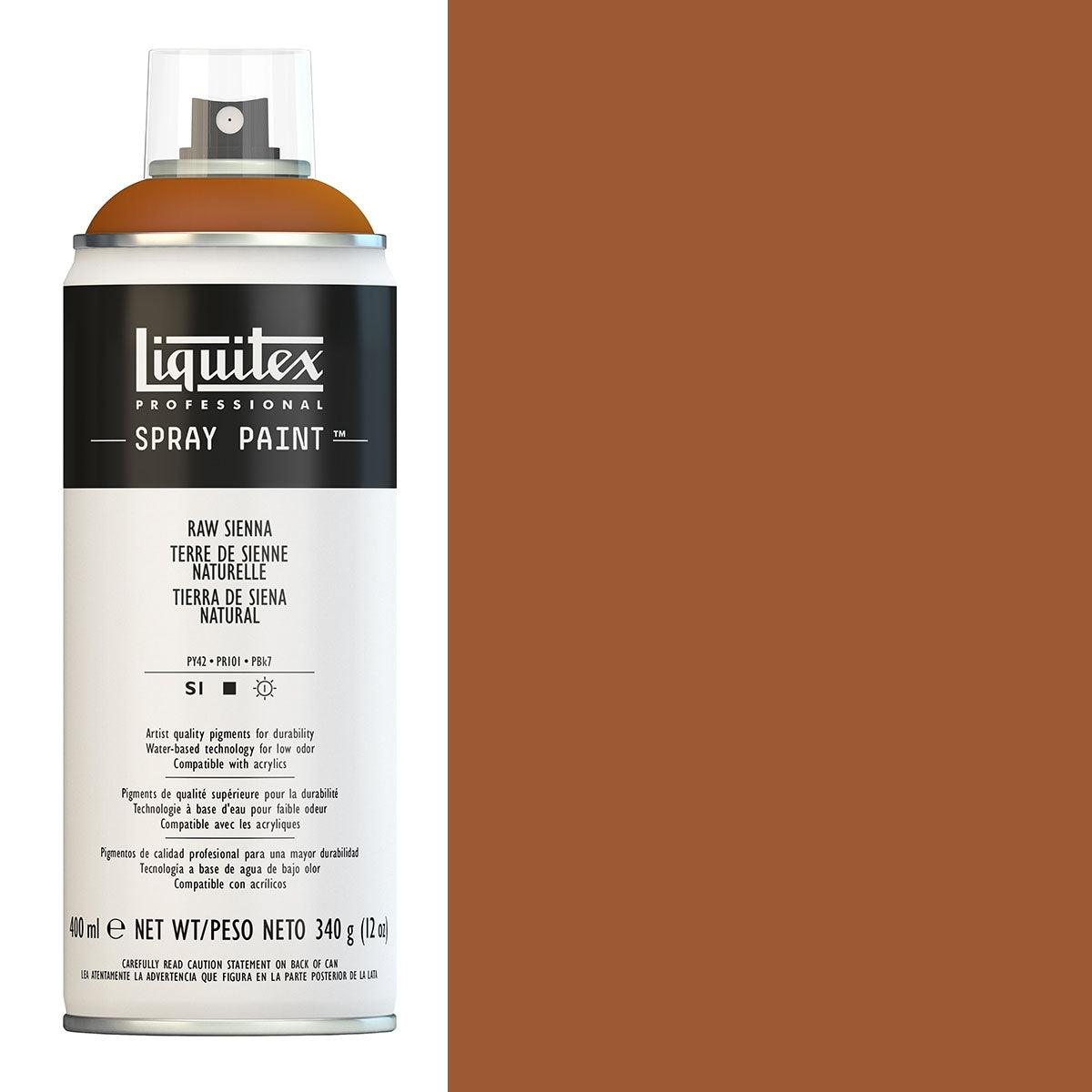 Liquitex - Spray Paints - 400ml Raw Sienna