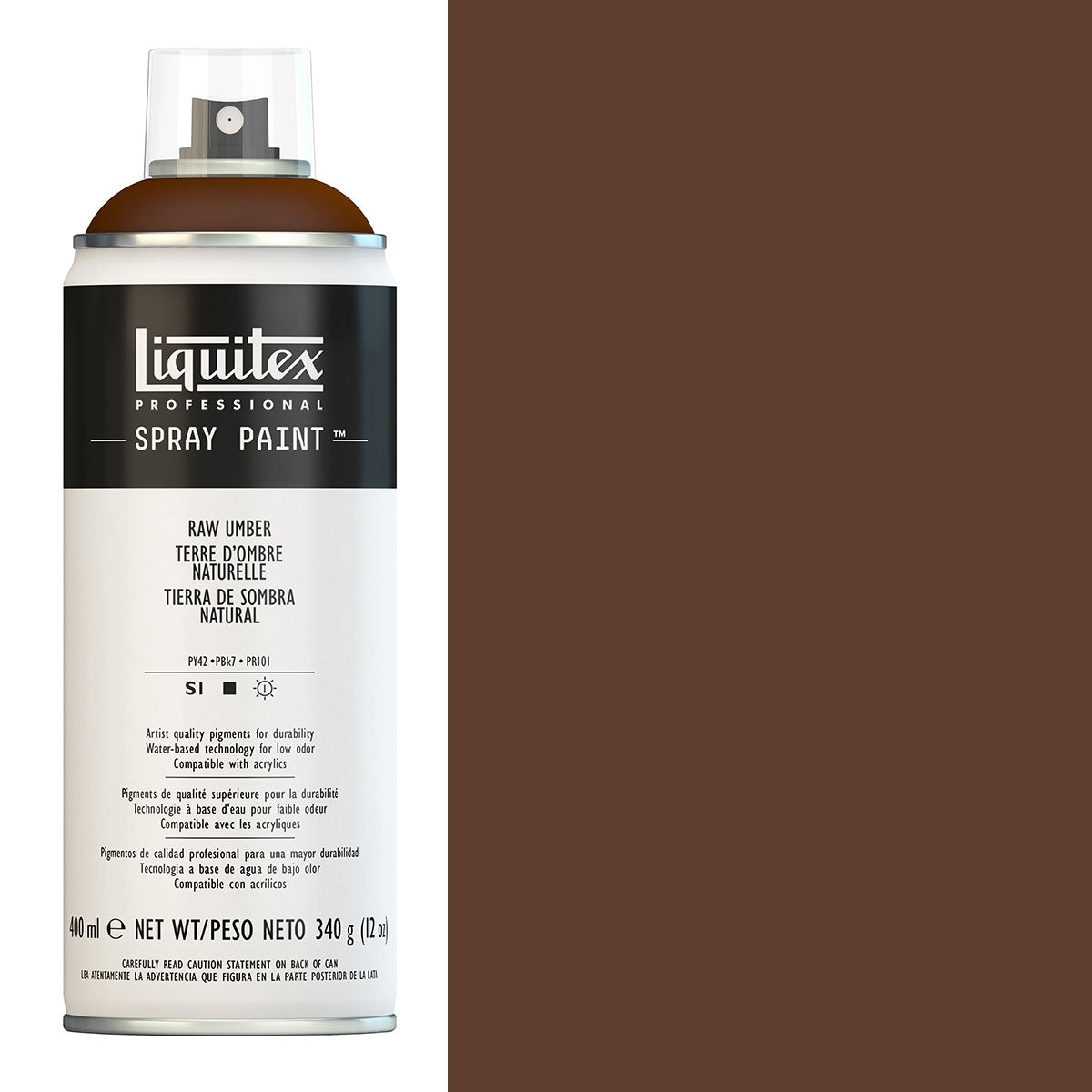 Liquitex - Spray Paints - 400ml Raw Umber