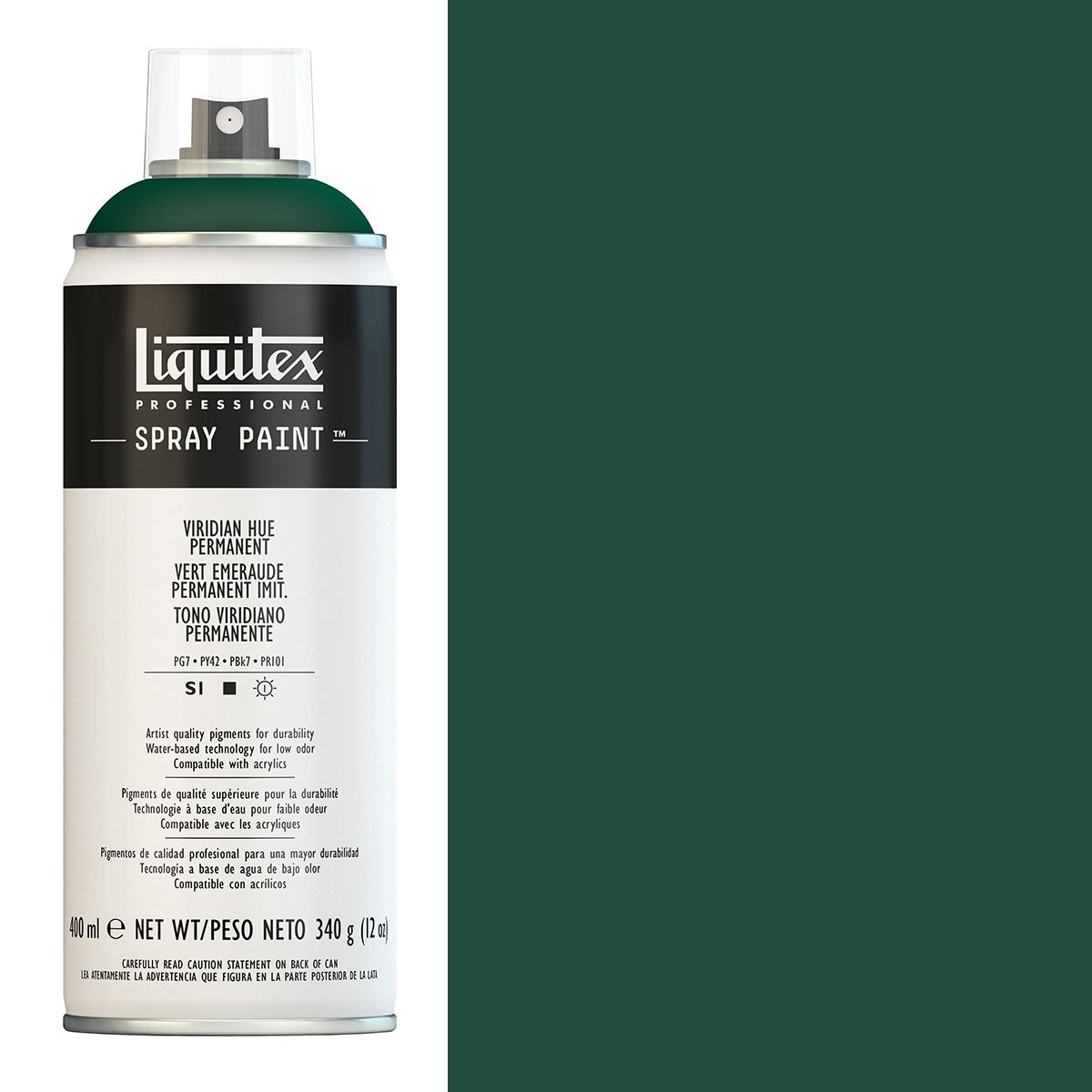 Liquitex - Paint spray - Tonalità viridiana da 400 ml permanente
