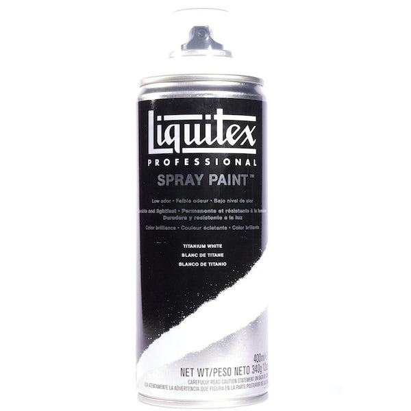 Liquitex - peintures à la pulvérisation - 400 ml de titane blanc