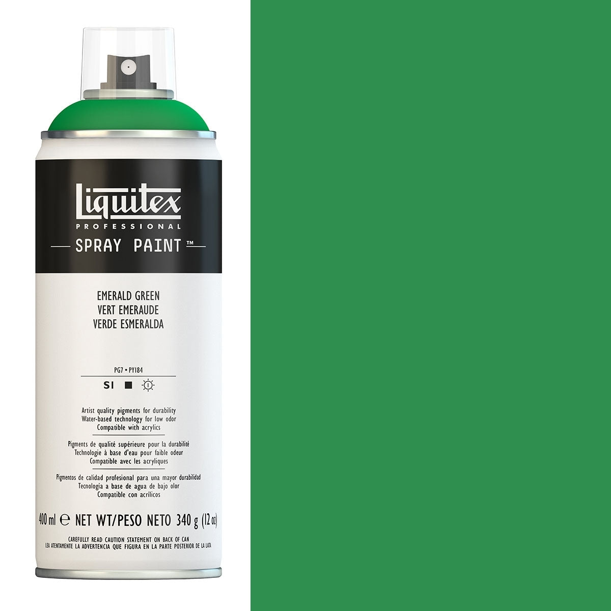 Liquitex - peintures à la pulvérisation - 400 ml de vert émeraude