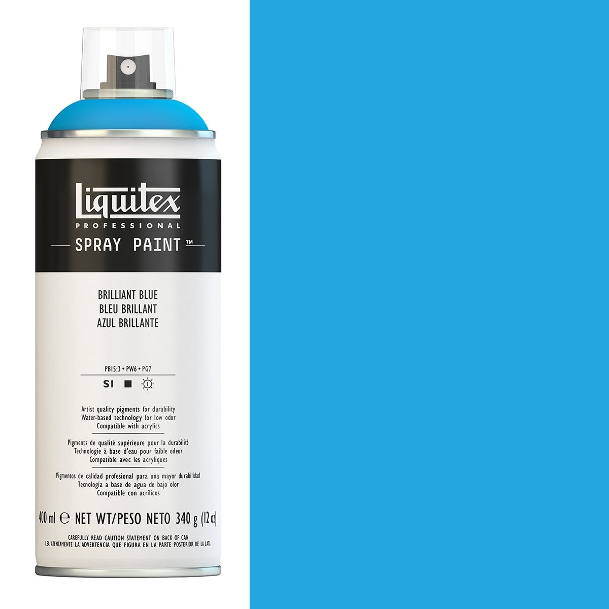 Liquitex - peintures pulvérisées - 400 ml bleu brillant