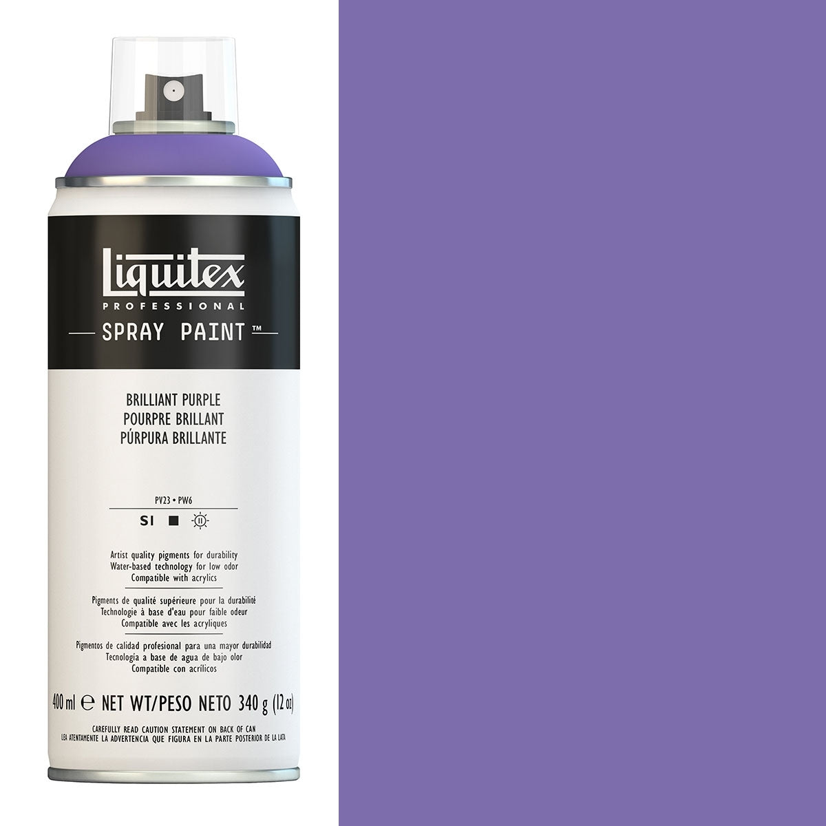 Liquitex - peintures pulvérisées - 400 ml pourpre brillant