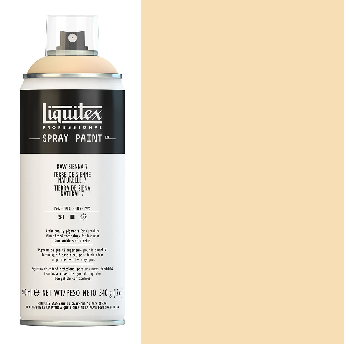 Liquitex - Spray Paints - 400ml Raw Sienna (7)*