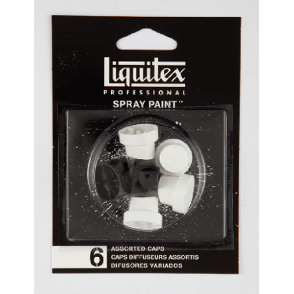 Liquitex - Pacchetto di ugelli con cappuccio aerosol assortito