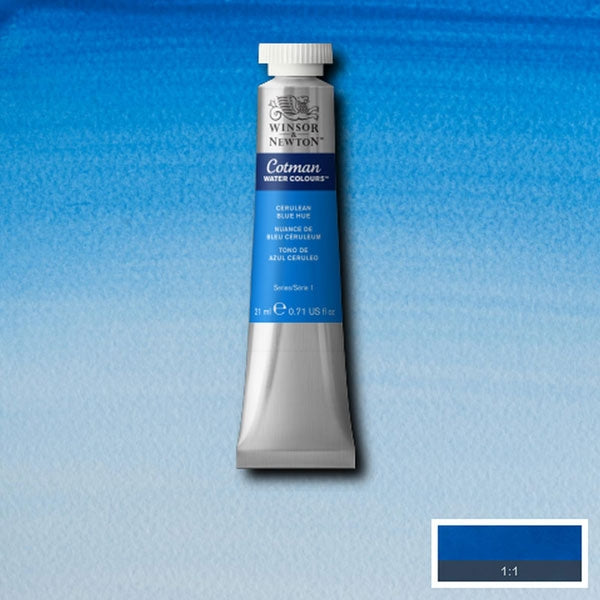 Winsor e Newton - Cotman Watercolor - 21 ml - ceruleo blu