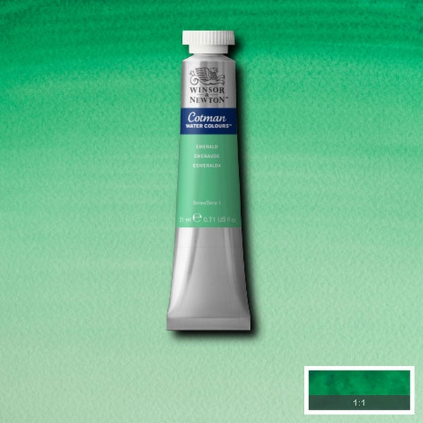 Winsor en Newton - Cotman Aquaror - 21 ml - Emerald