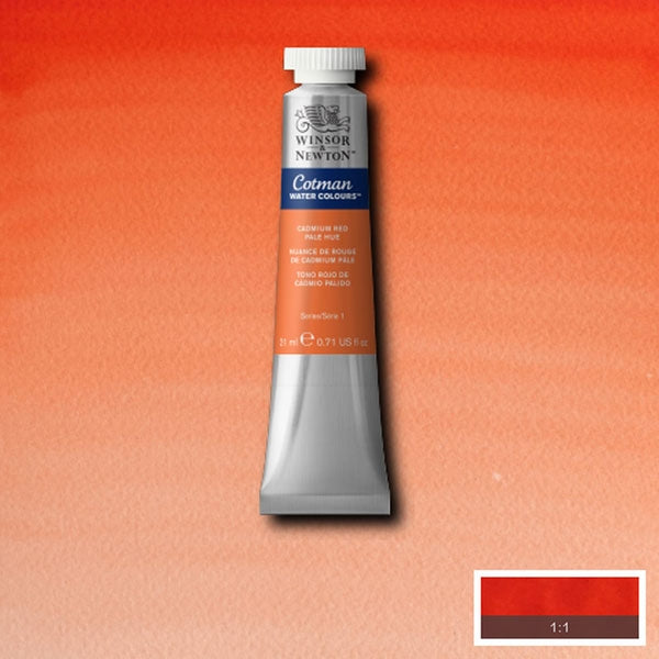 Winsor und Newton - Cotman Aquarell - 21 ml - Cadmium rot blass