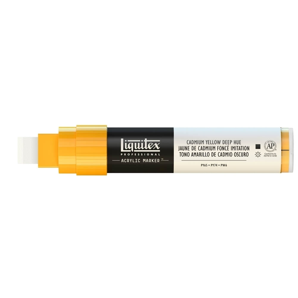 Liquitex - Marker - 8-15 mm - Cadmium gele diepe tint