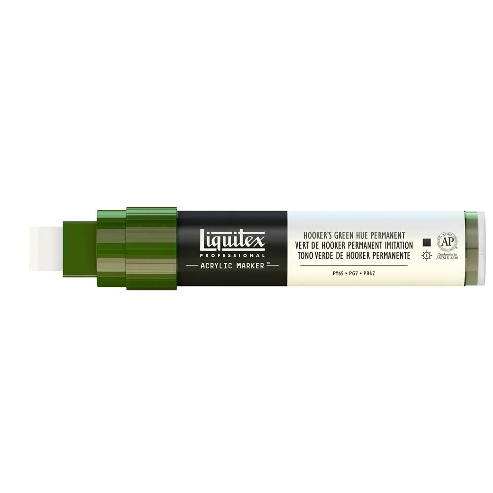 Liquitex - Marker - 8-15mm - Hue's Green Hue Permanent