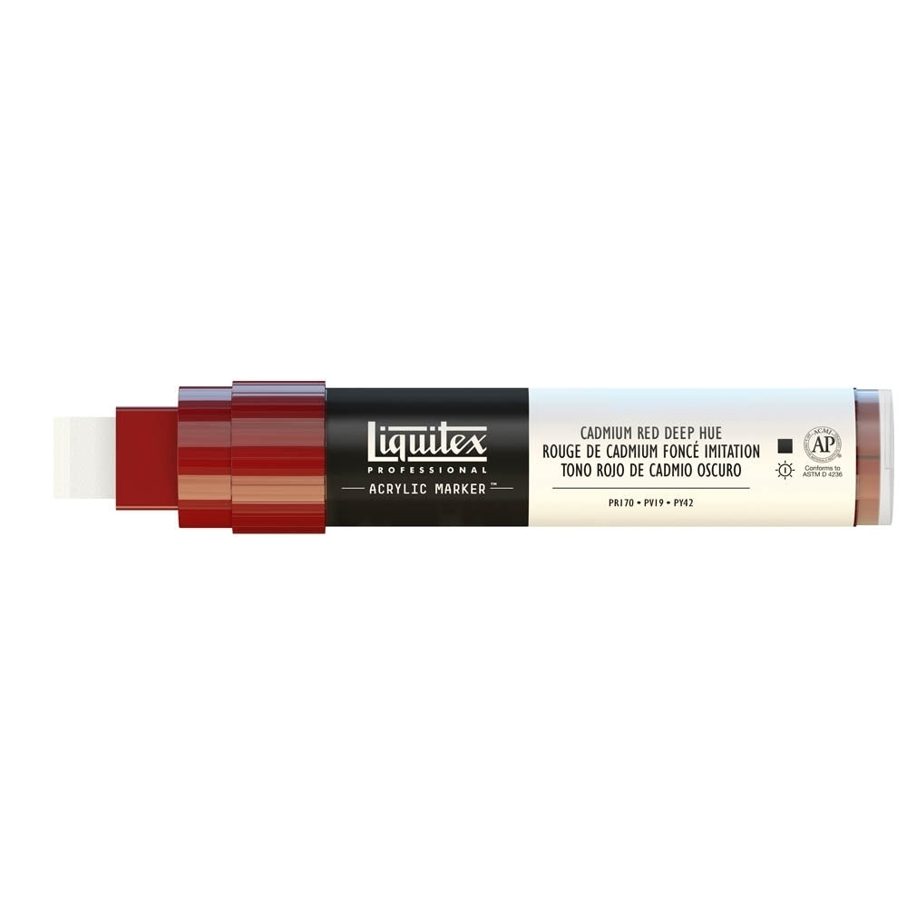 Liquitex - Marker - 8-15 mm - Cadmium rode diepe tint