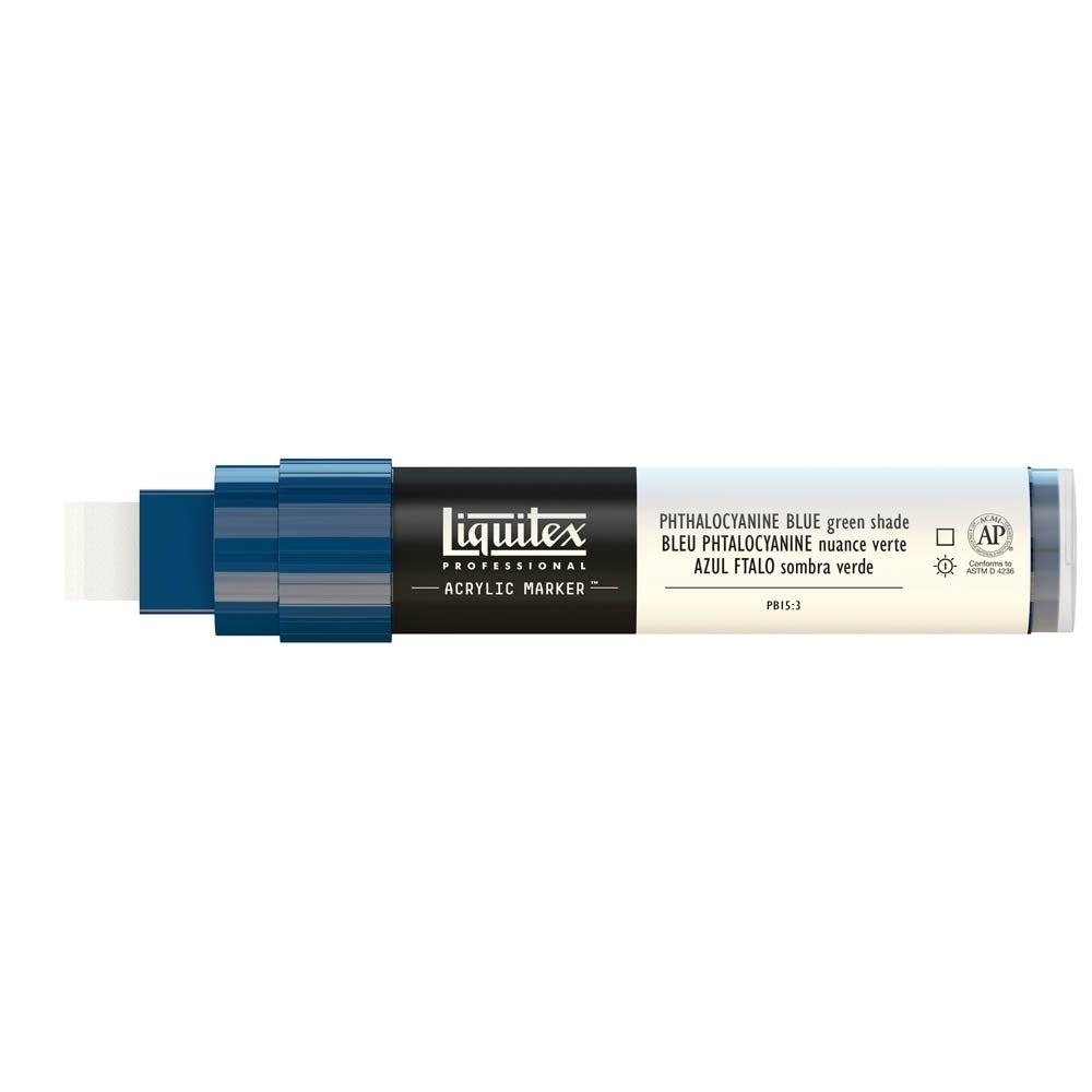 Liquitex - marcatore - 8-15 mm - ftalocianina blu (tonalità verde)