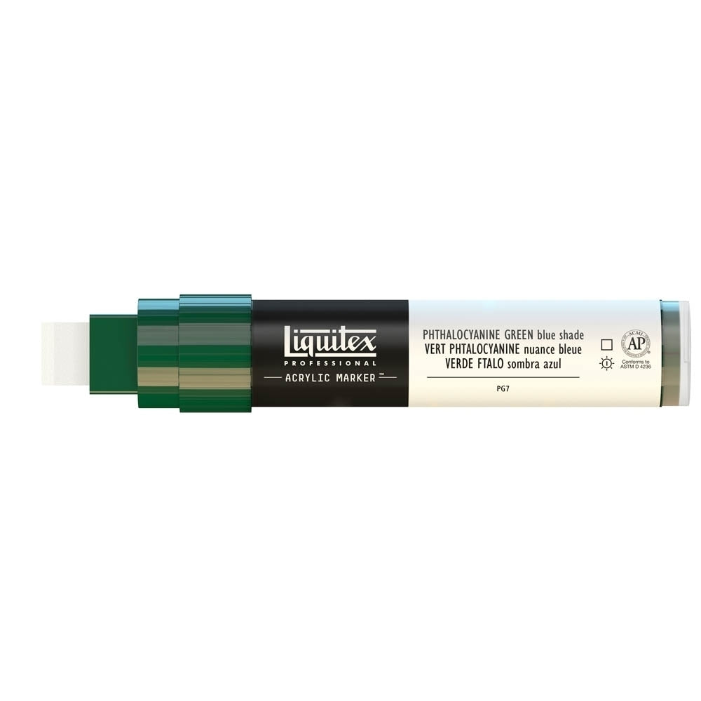 Liquitex - marcatore - 8-15 mm - ftalocianina verde (tonalità blu)