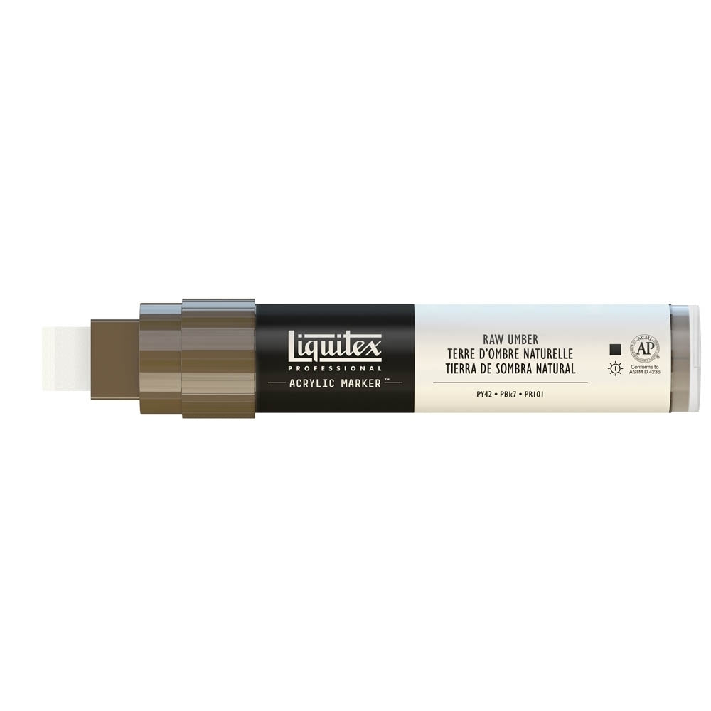 Liquitex - Marker - 8-15 mm - roher Umber