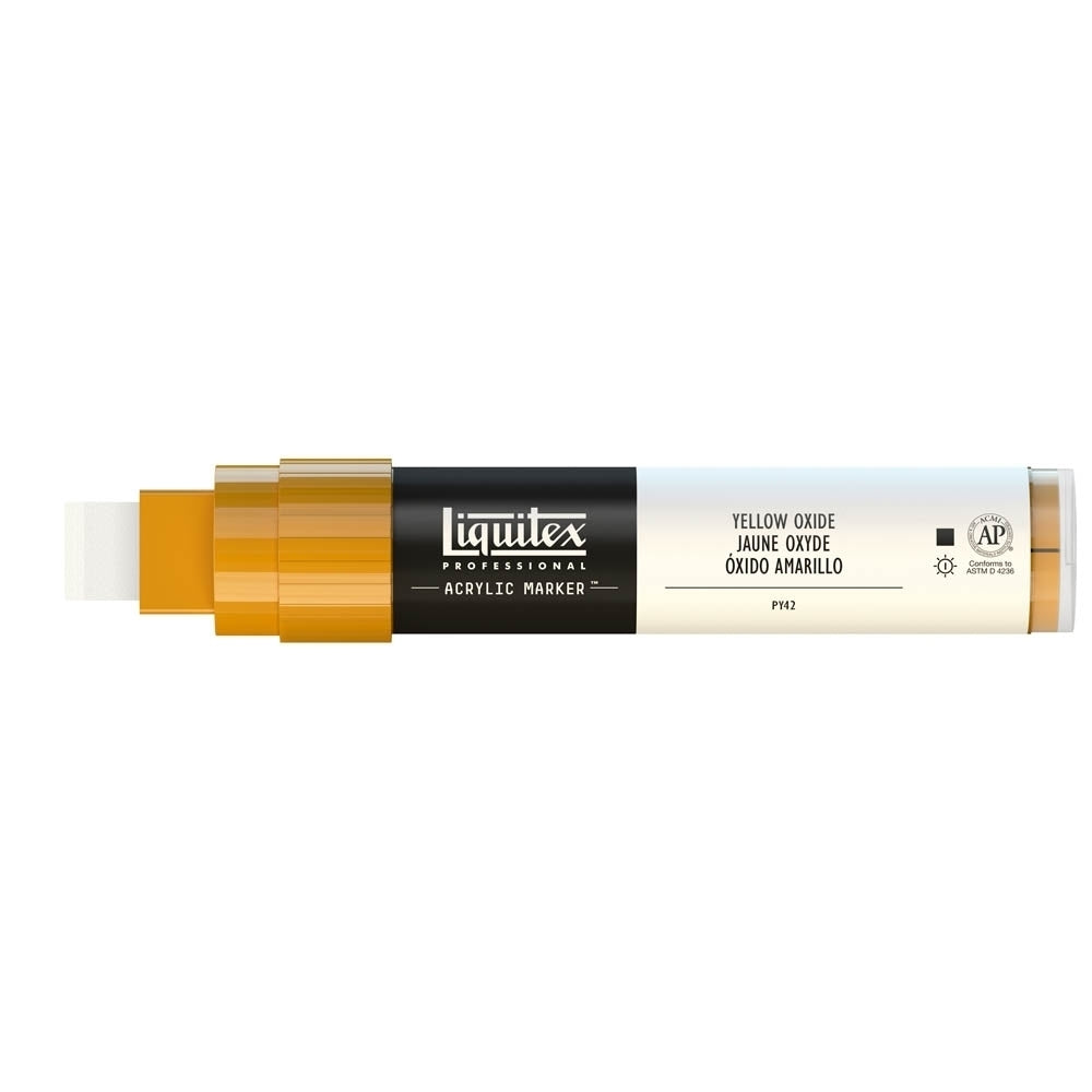Liquitex - marker - 8-15 mm - Geel oxide