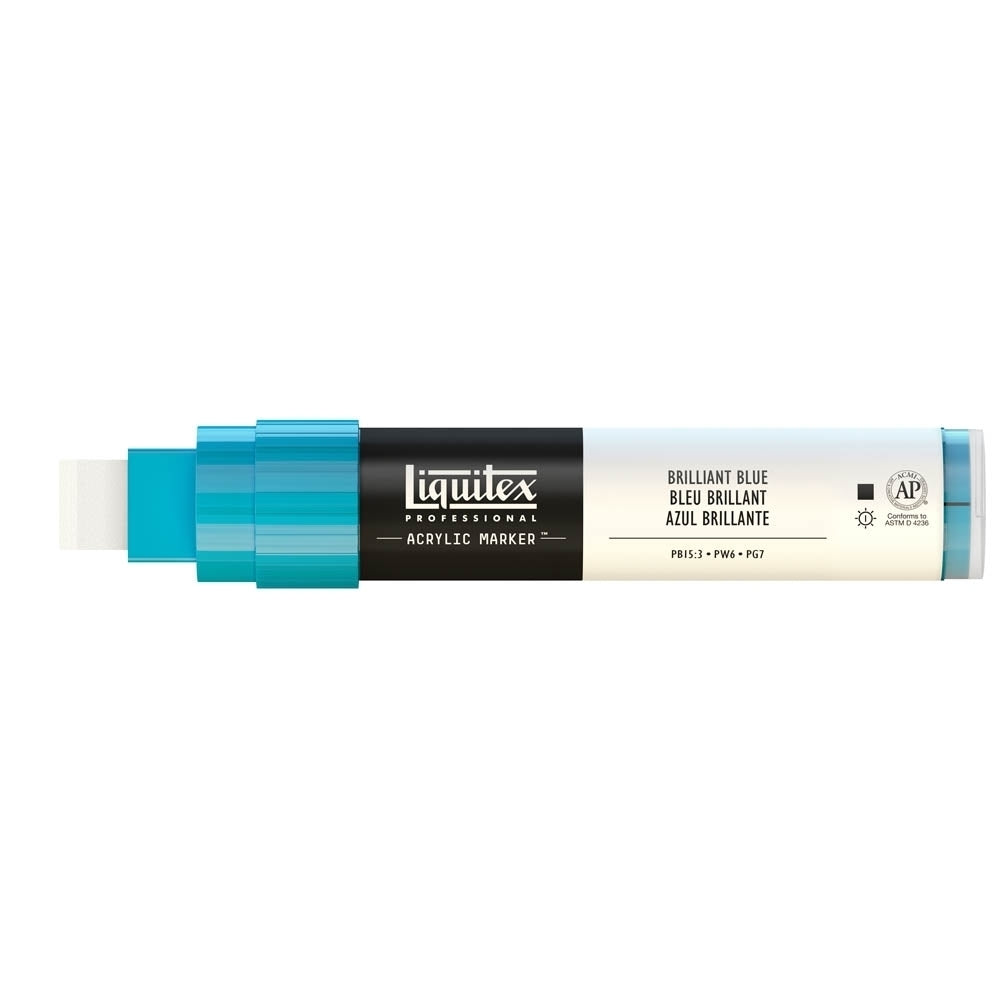 Liquitex - Marker - 8-15mm - Briljant blauw