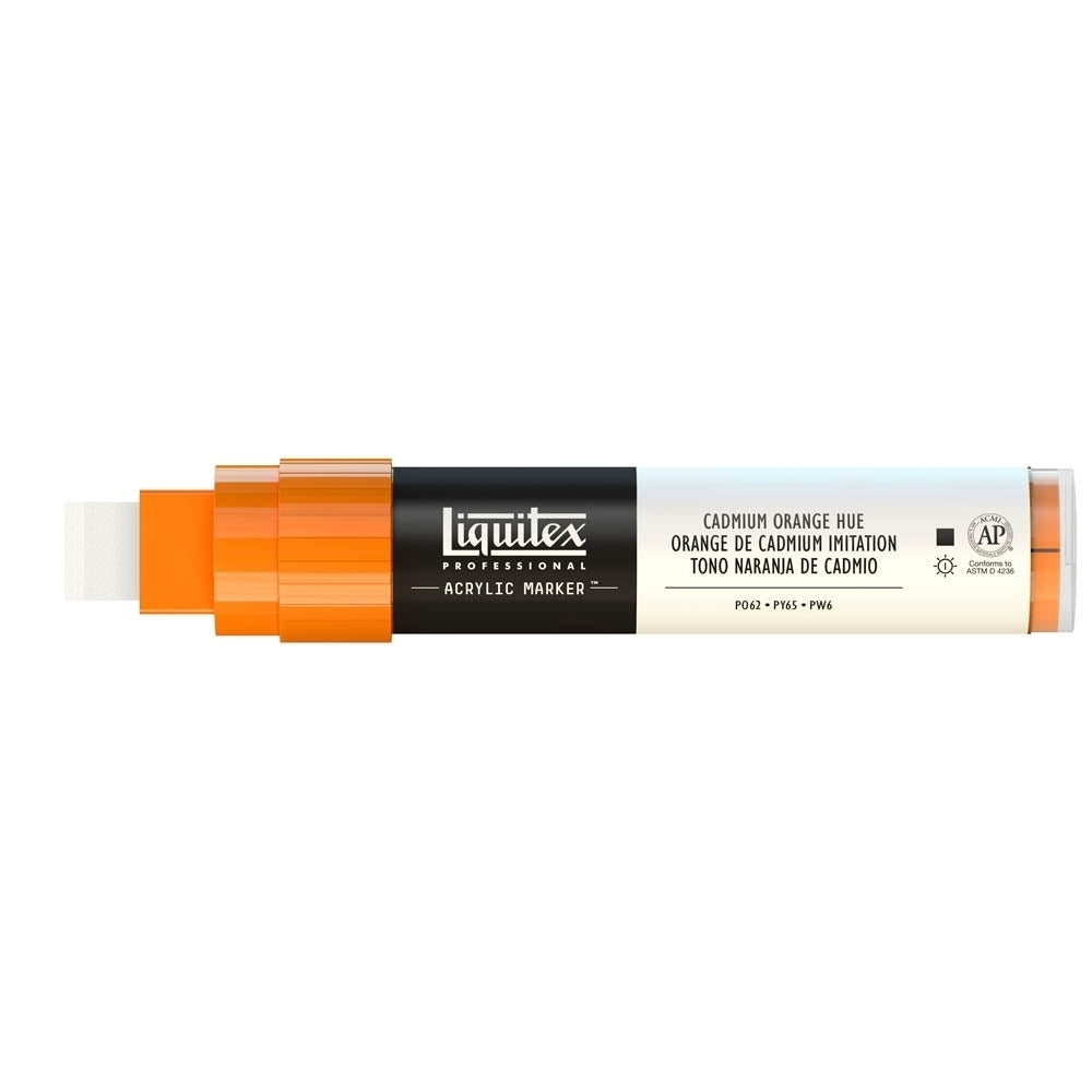 Liquitex - marcatore - 8-15 mm - tonalità arancione cadmio