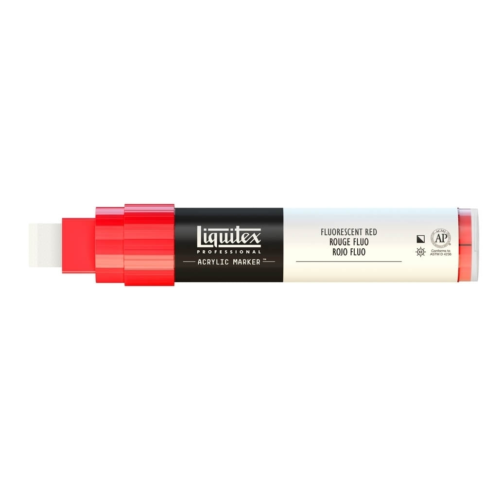 Liquitex - Marker - 8-15mm - Fluorescerend rood