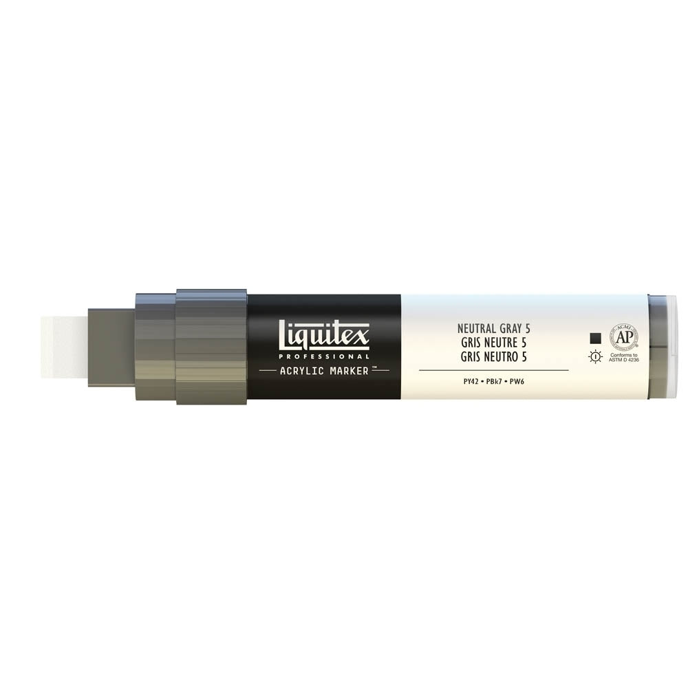 Liquitex - Marker - 8-15 mm - neutrales Grau 5