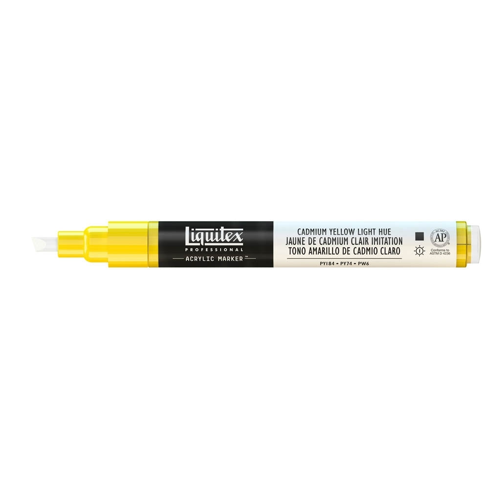 Liquitex - marcatore - 2-4 mm - tonalità di luce gialla cadmio
