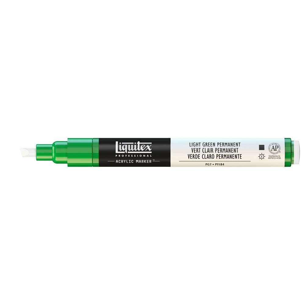 Liquitex - Marker - 2-4 mm - hellgrünes dauerhaft