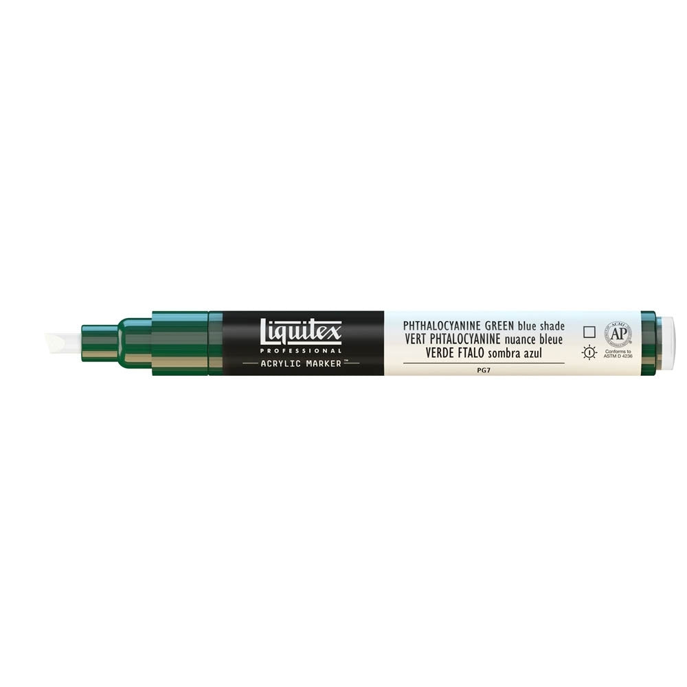 Liquitex - marcatore - 2-4mm - ftalocianina verde (tonalità blu)
