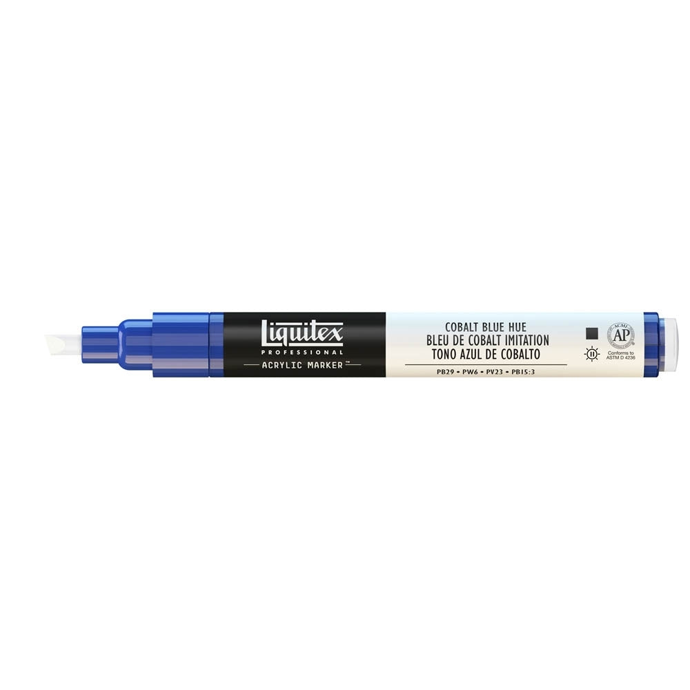 Liquitex - Marker - 2-4 mm - Kobaltblauer Farbton