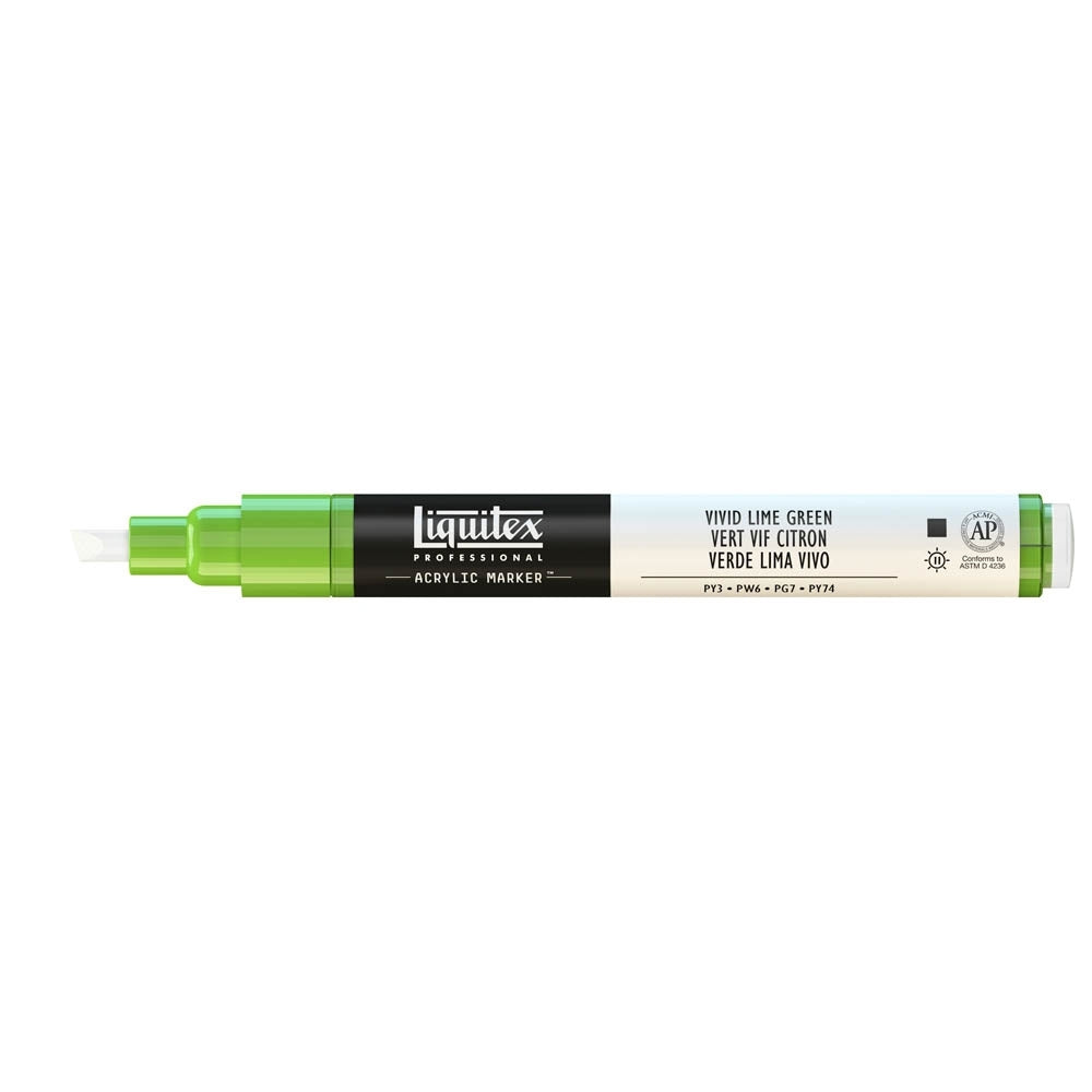 Liquitex - marcatore - 2-4 mm - verde lime vivido
