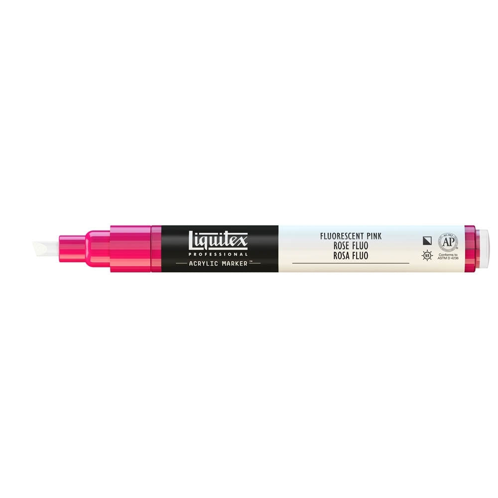 Liquitex - marcatore - 2-4 mm - rosa fluorescente