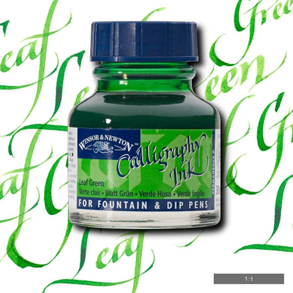 Winsor and Newton - Calligraphy Ink - 30ml - Leaf Green