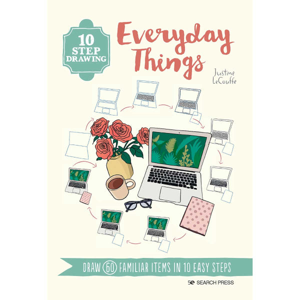 Search Press Books - 10 Step Drawing - Everyday Things