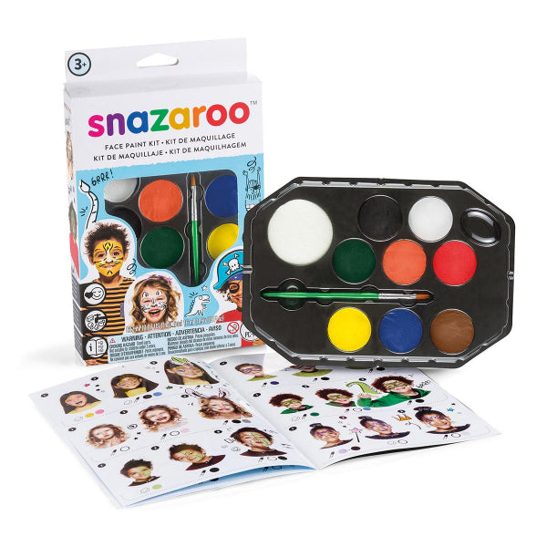 Snazaroo - Kit de peinture faciale - garçons bleus