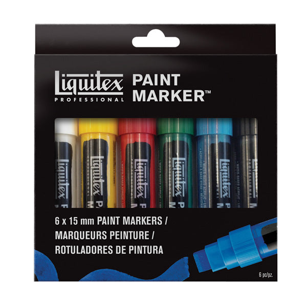 Liquitex - Markers Set - 6x15mm Wide
