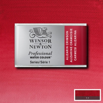 Winsor and Newton - Professional Artists' Watercolour Whole Pan - WP - Alizarin Crimson