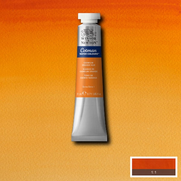 Winsor and Newton - Cotman Watercolour - 21ml - Cadmium Orange